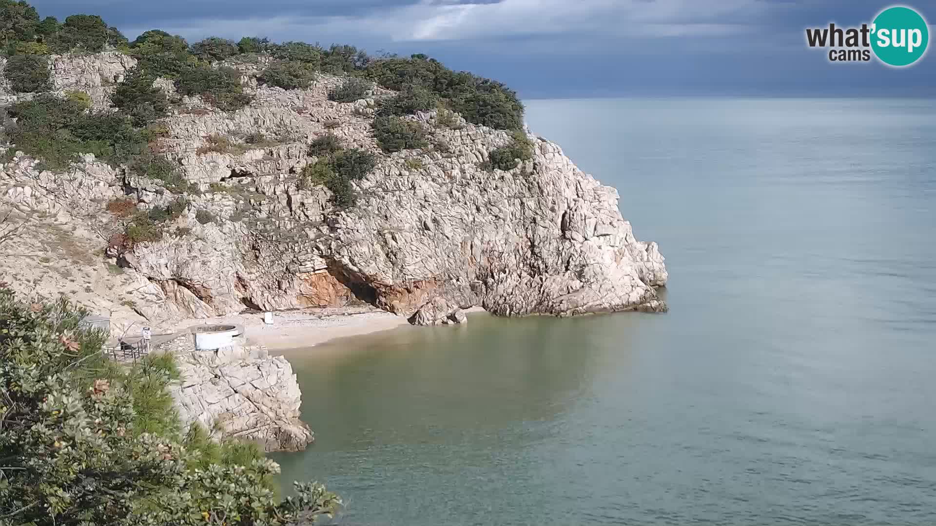 Webcam Brseč Strand – Mošćenička Draga – Kroatien