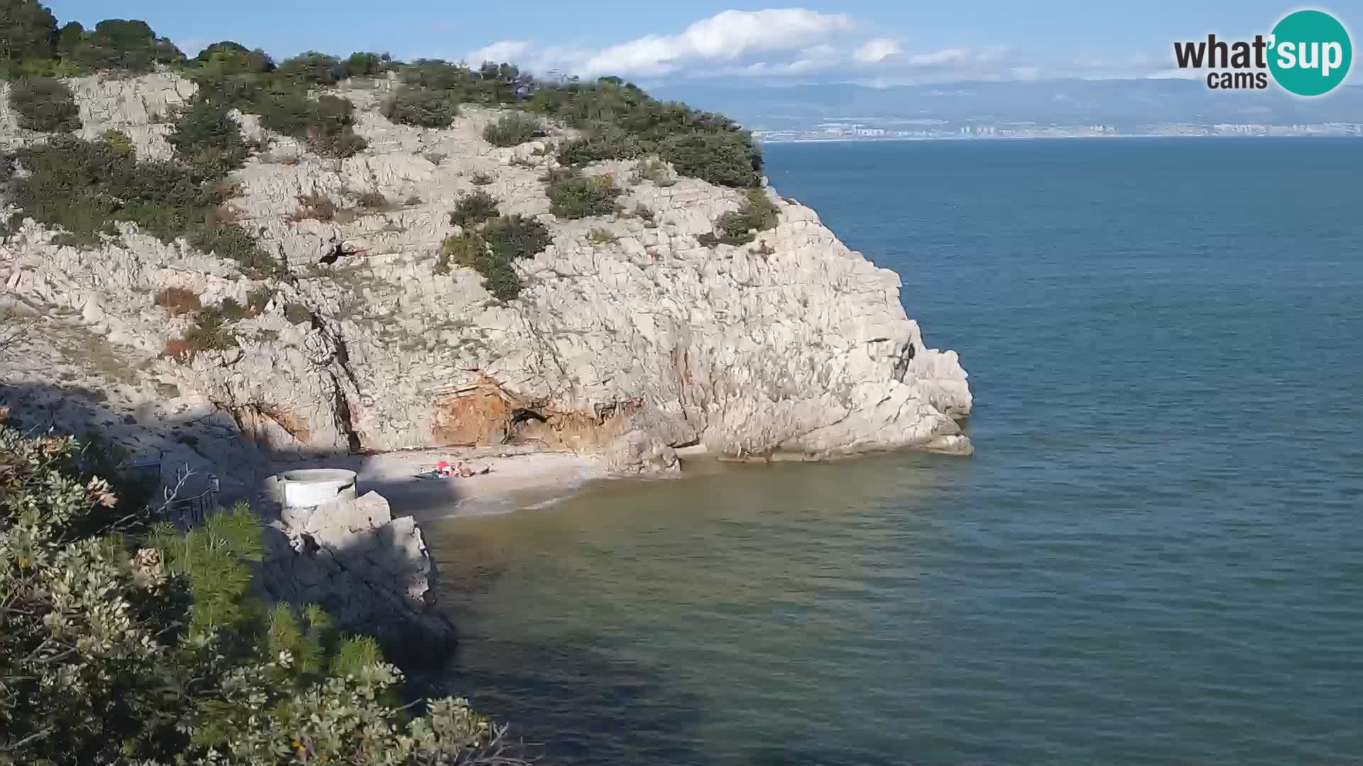 Webcam Brseč Strand – Mošćenička Draga – Kroatien