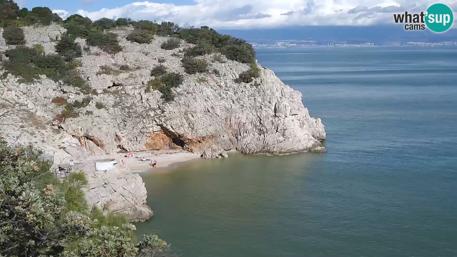 Webcam Brseč Strand – Mošćenička Draga – Kroatien