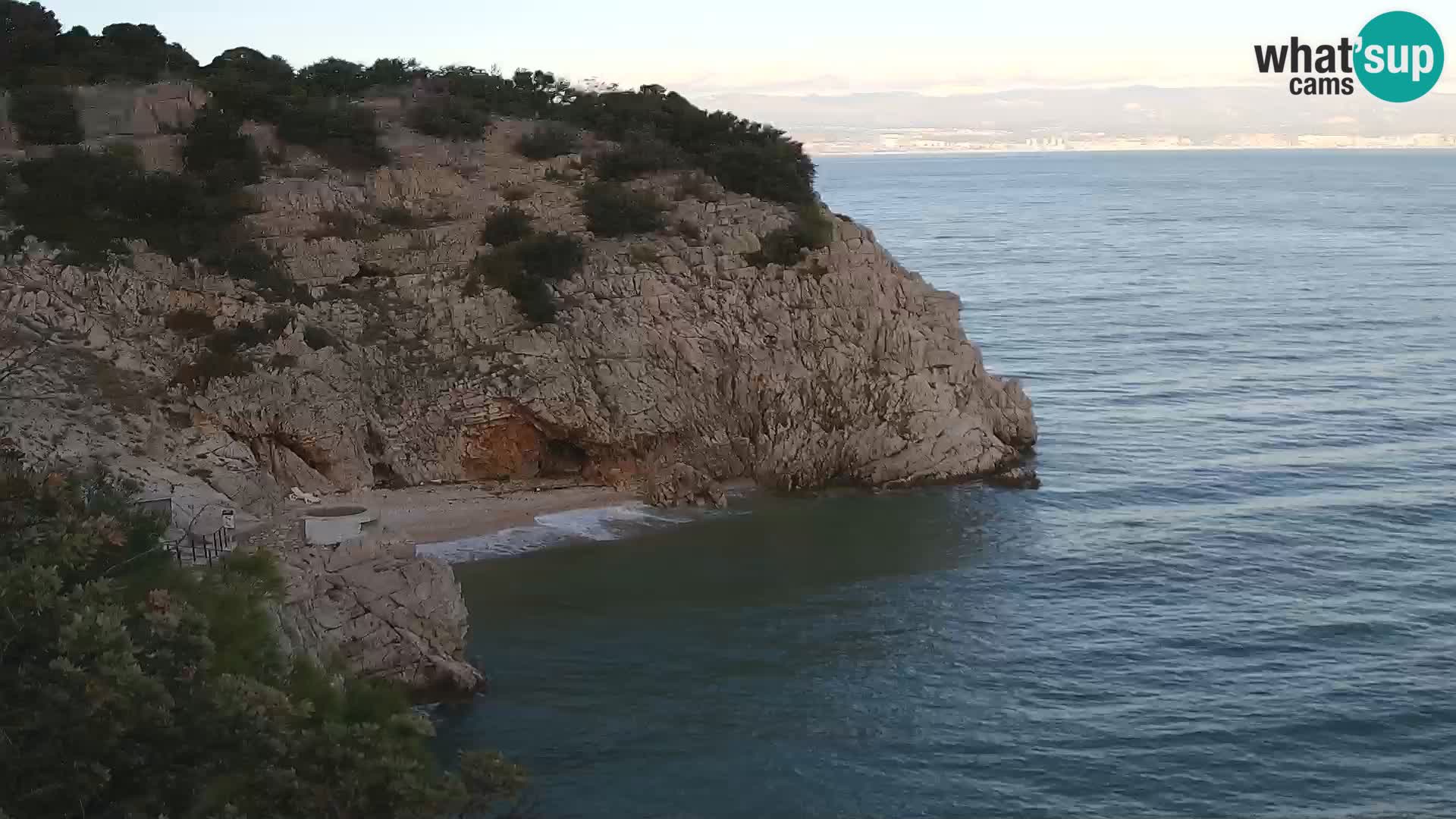 Webcam Brseč Strand – Mošćenička Draga – Kroatien