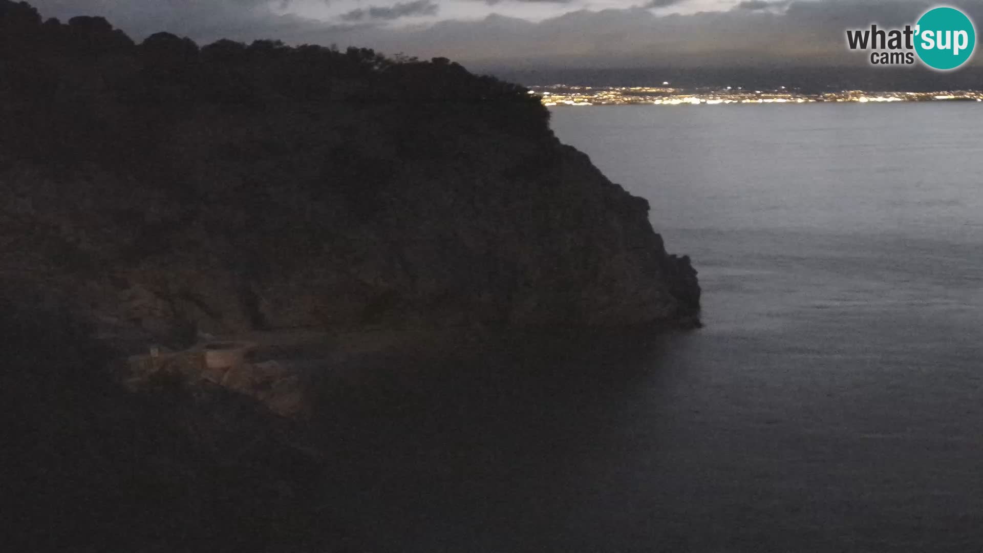 Spletna kamera Brseč plaža – Mošćenička Draga – Hrvaška