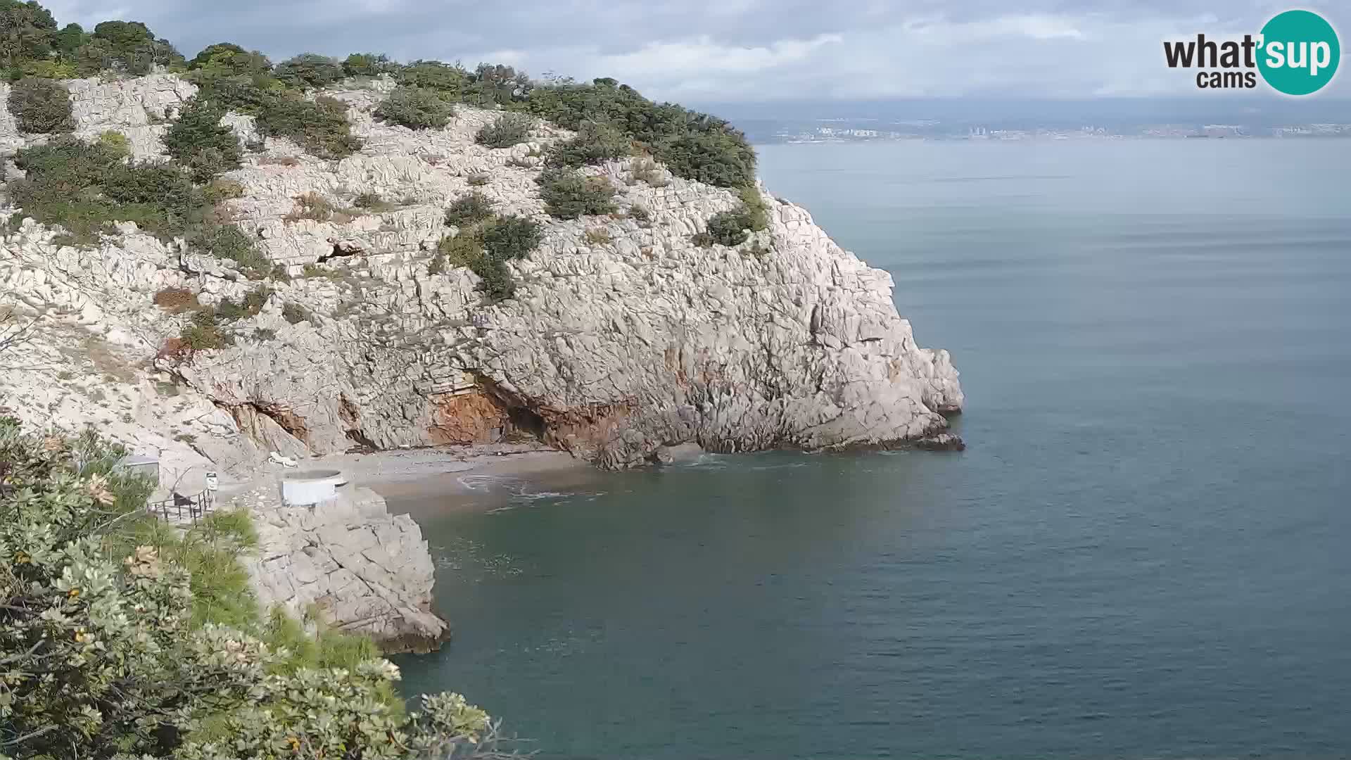 Web kamera plaže Brseč – Mošćenička Draga – Hrvatska