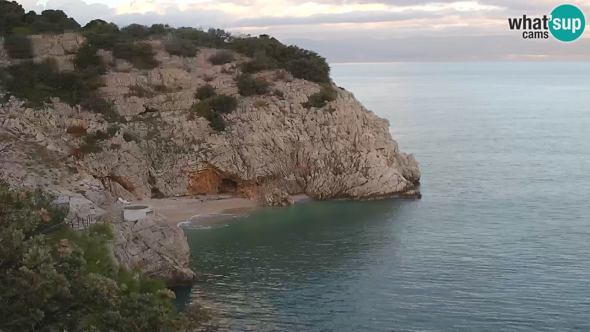 Webcam Brseč Strand – Mošćenička Draga – Kroatien