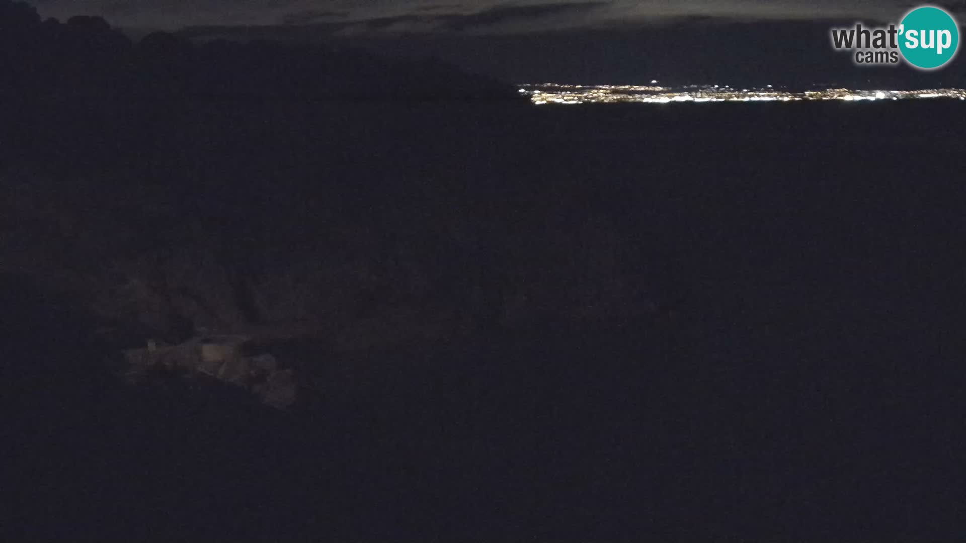 Webcam plage Brseč à Mošćenička Draga, Croatie