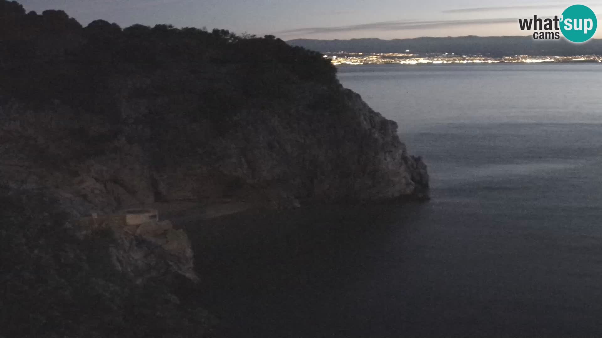 Webcam Bersezio spiaggia – Draga di Moschiena – Croazia