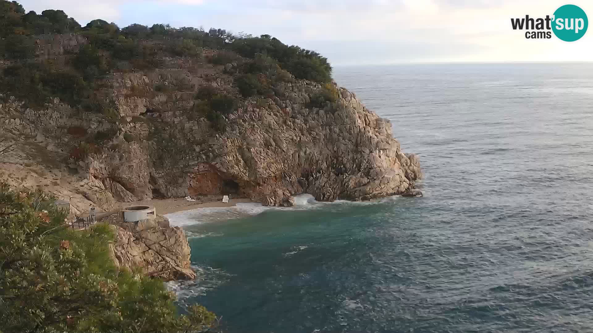 Webcam Brseč Strand – Mošćenička Draga – Kroatien