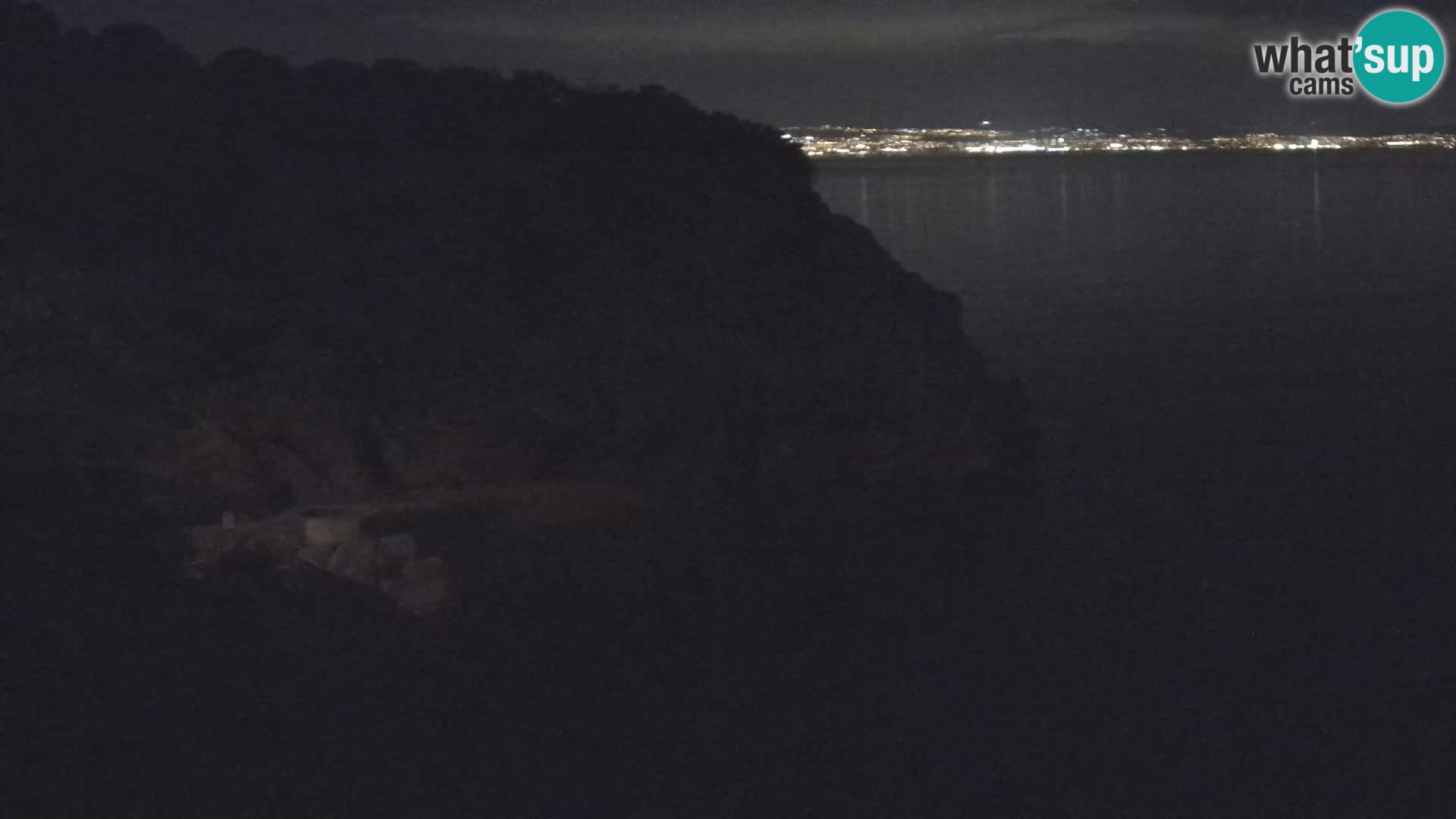 Cámara web de la playa de Brseč en Mošćenička Draga, Croacia
