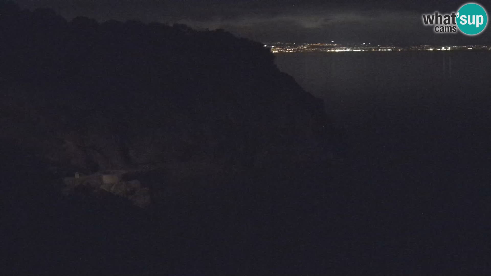 Webcam plage Brseč à Mošćenička Draga, Croatie