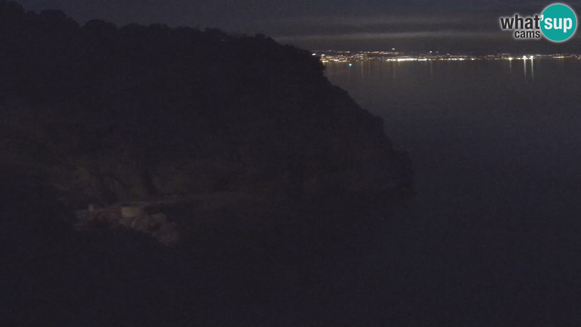 Webcam Bersezio spiaggia – Draga di Moschiena – Croazia