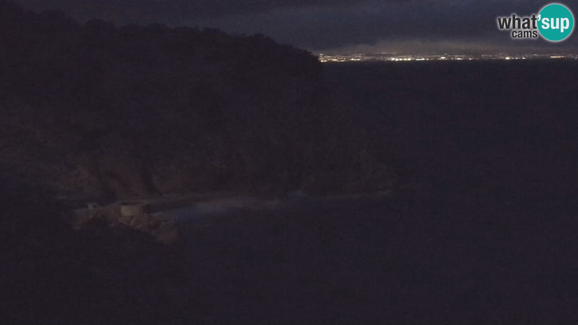 Spletna kamera Brseč plaža – Mošćenička Draga – Hrvaška