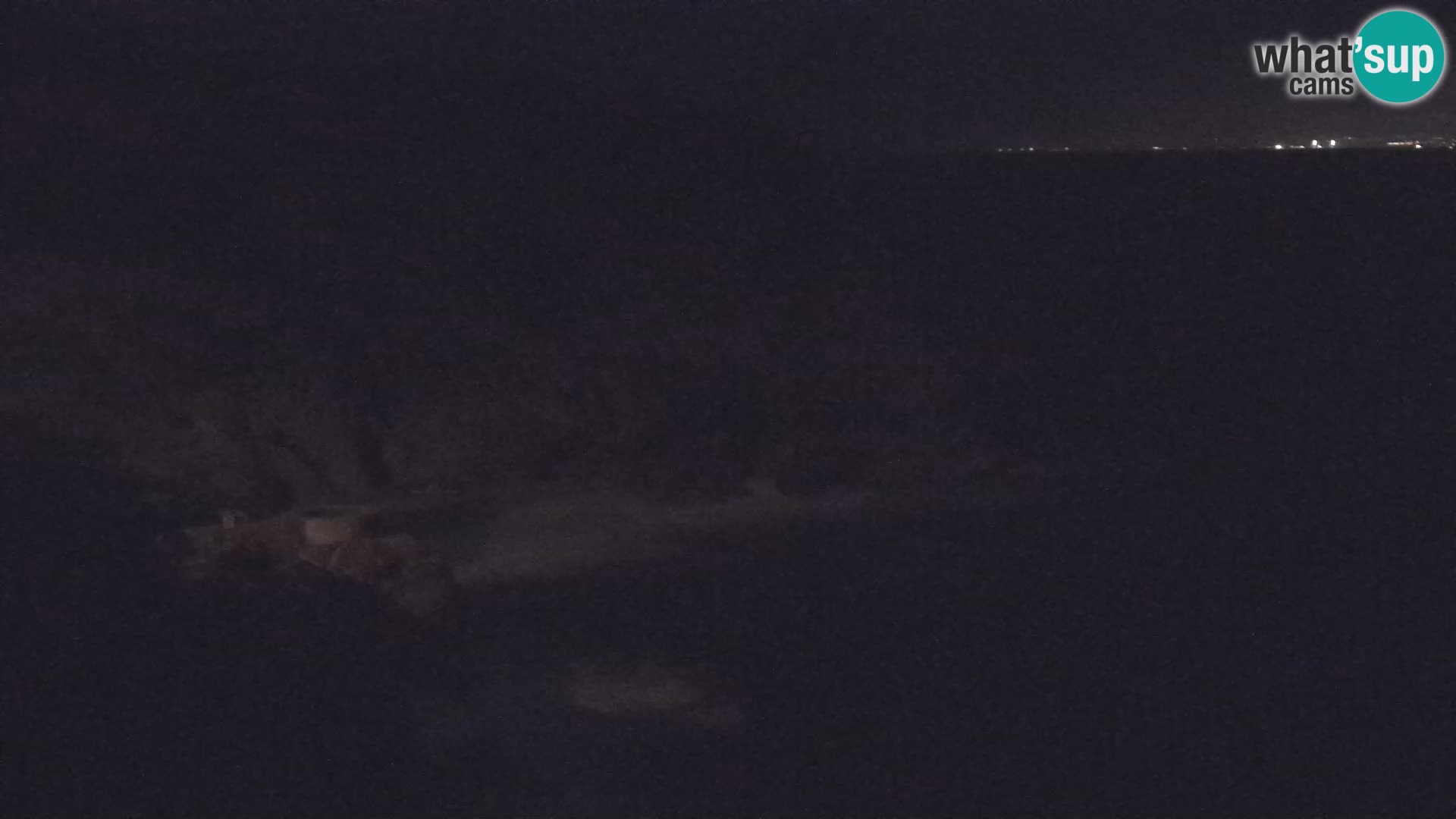 Webcam plage Brseč à Mošćenička Draga, Croatie