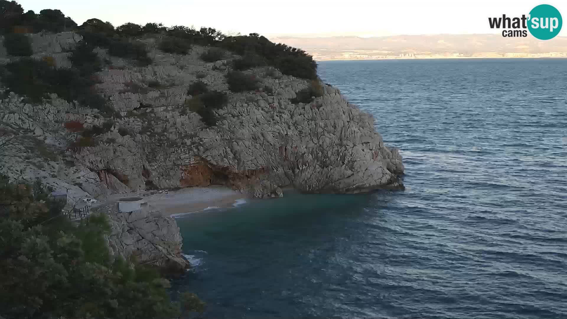 Webcam Brseč Strand – Mošćenička Draga – Kroatien