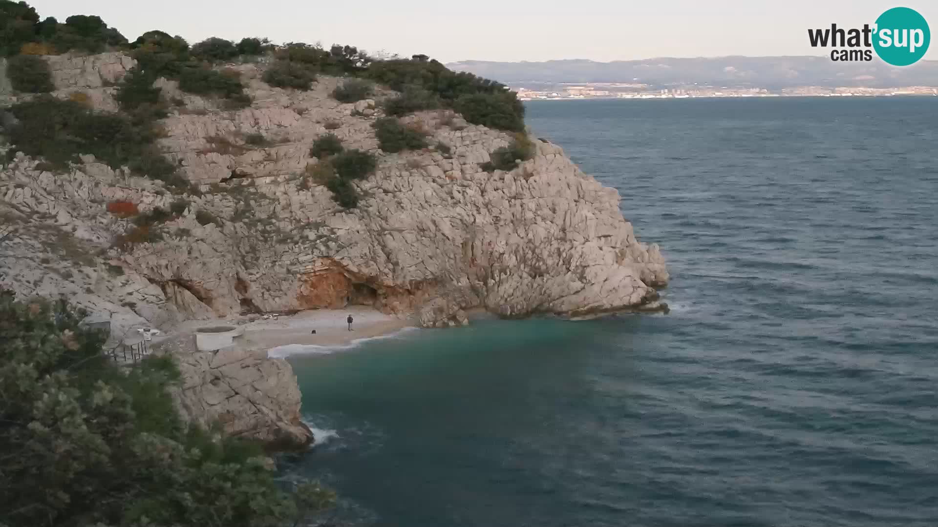 Webcam Brseč beach – Mošćenička Draga – Croatia