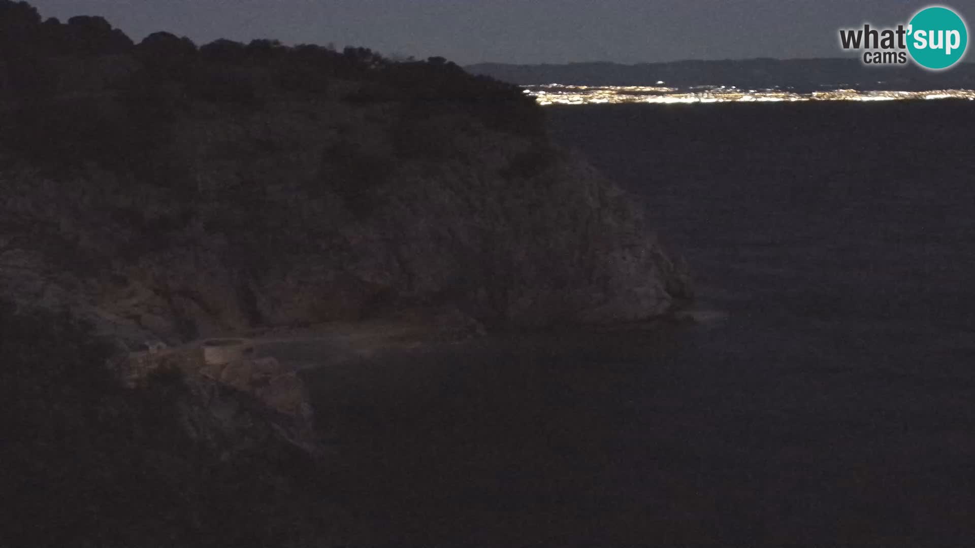 Cámara web de la playa de Brseč en Mošćenička Draga, Croacia