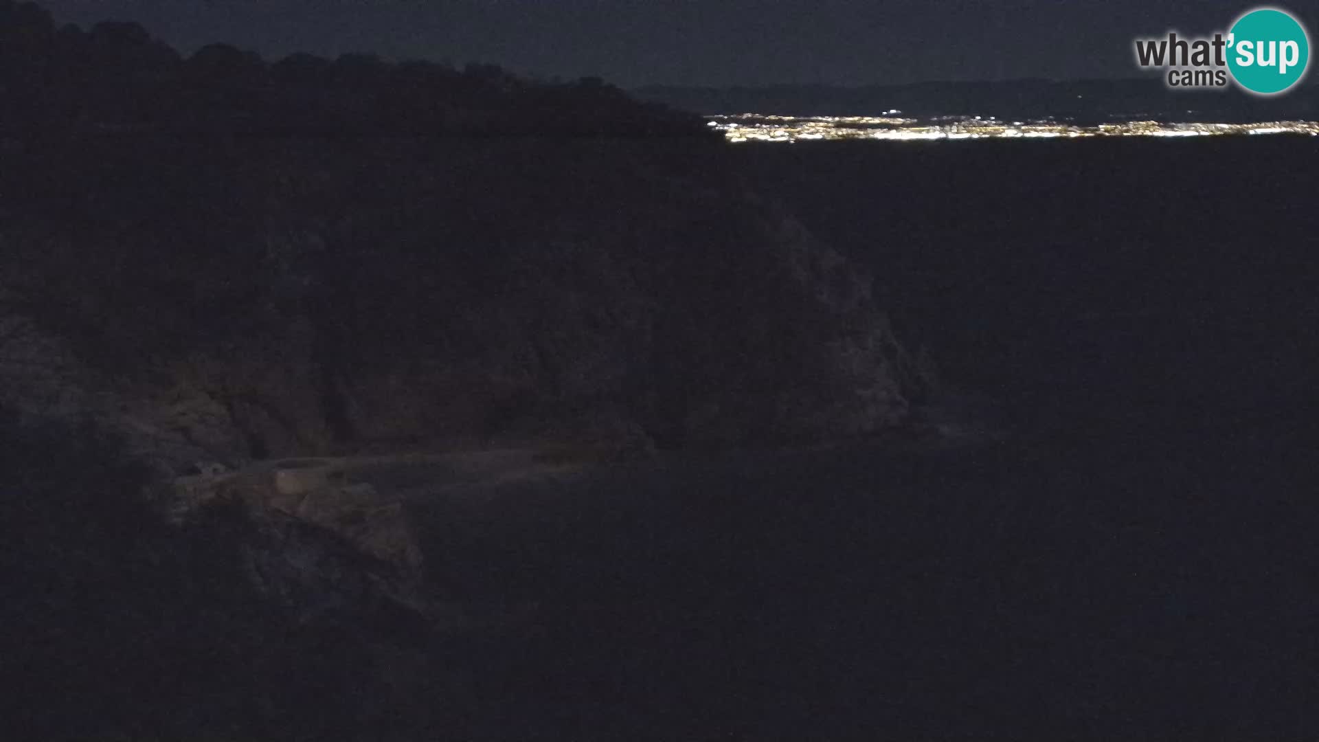 Webcam plage Brseč à Mošćenička Draga, Croatie