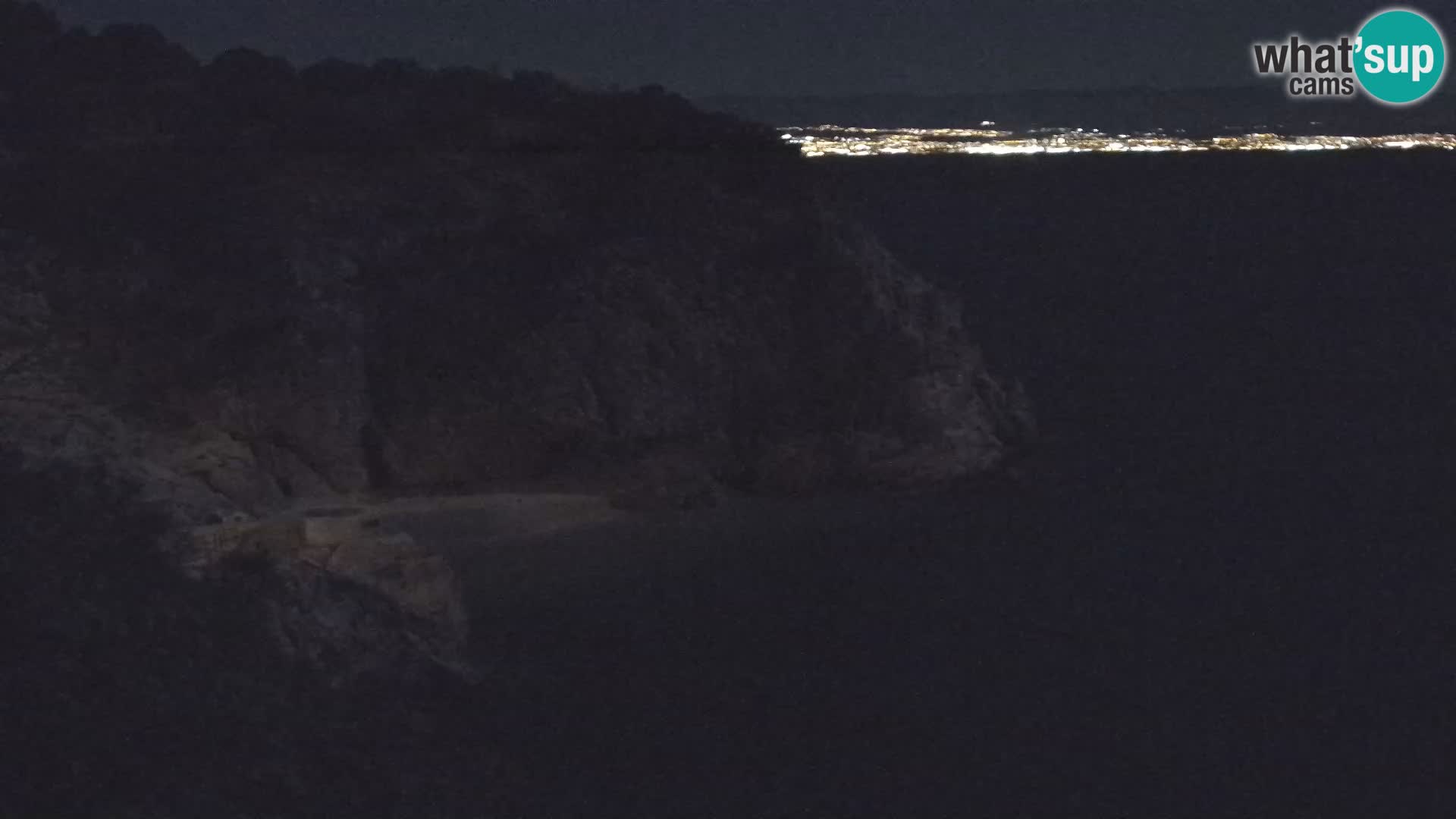 Webcam Bersezio spiaggia – Draga di Moschiena – Croazia