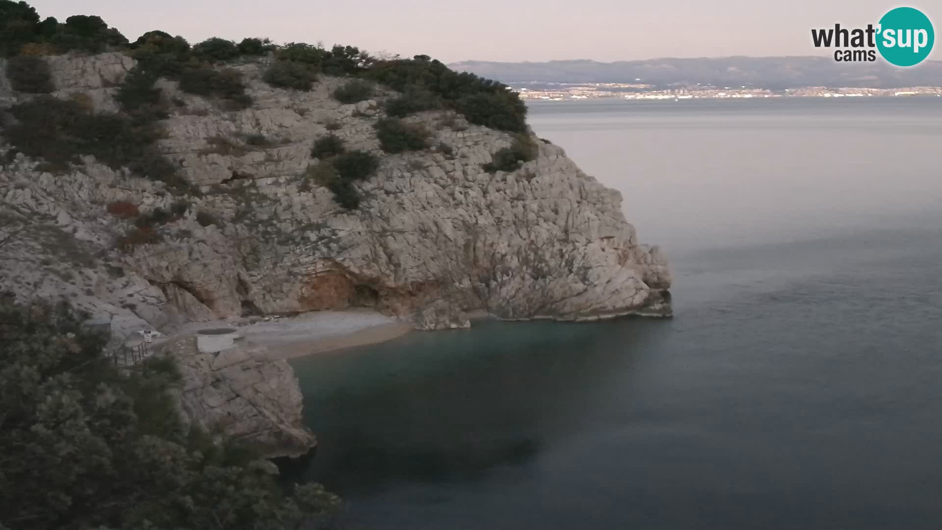 Web kamera plaže Brseč – Mošćenička Draga – Hrvatska