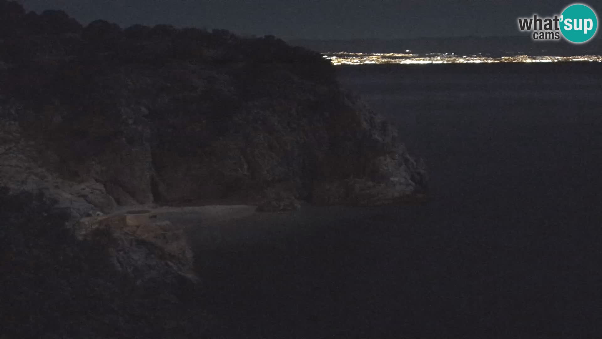 Webcam Brseč beach – Mošćenička Draga – Croatia