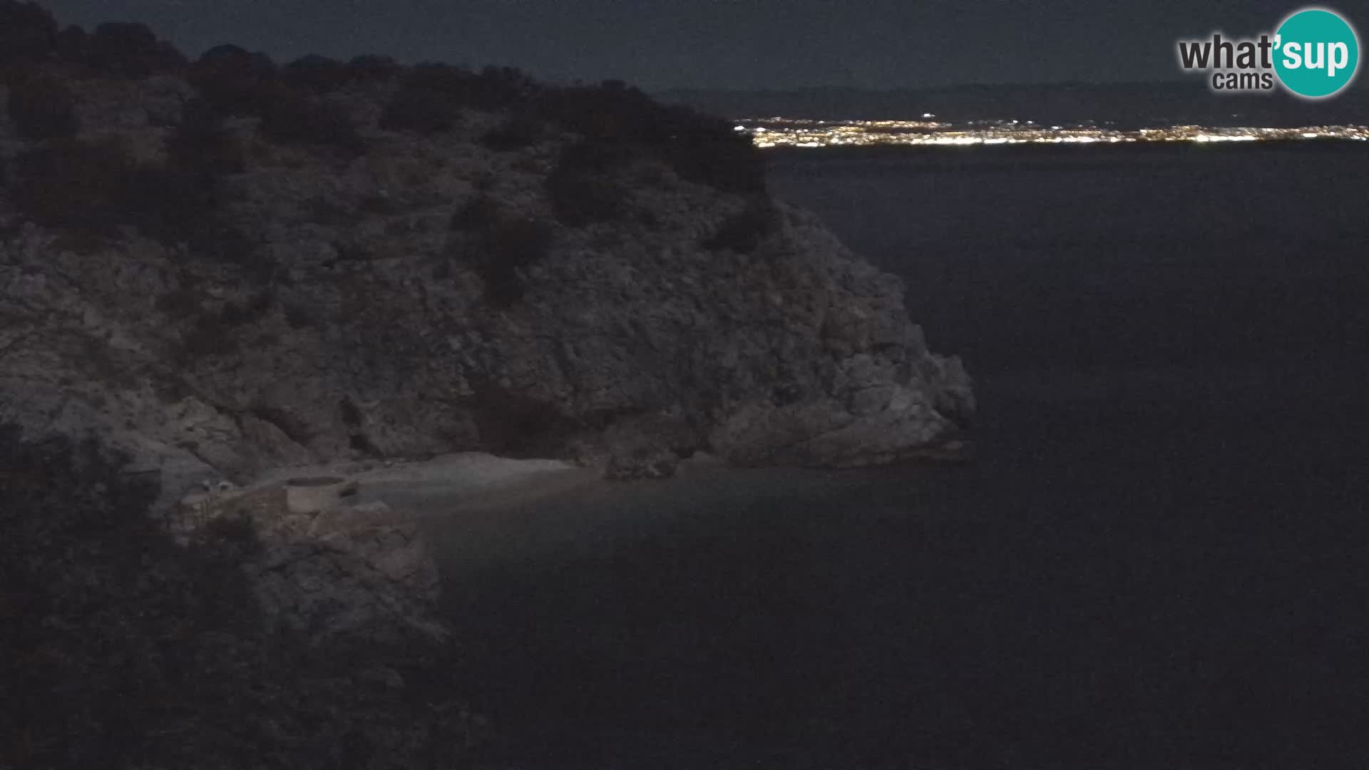 Webcam Bersezio spiaggia – Draga di Moschiena – Croazia