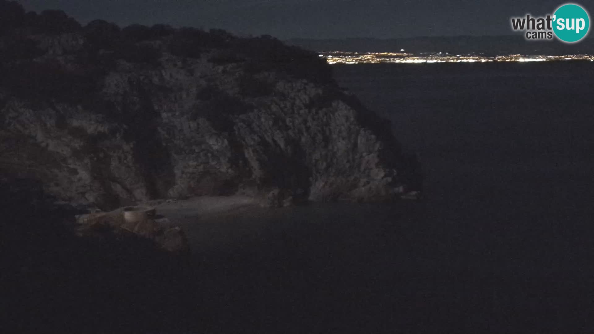 Cámara web de la playa de Brseč en Mošćenička Draga, Croacia