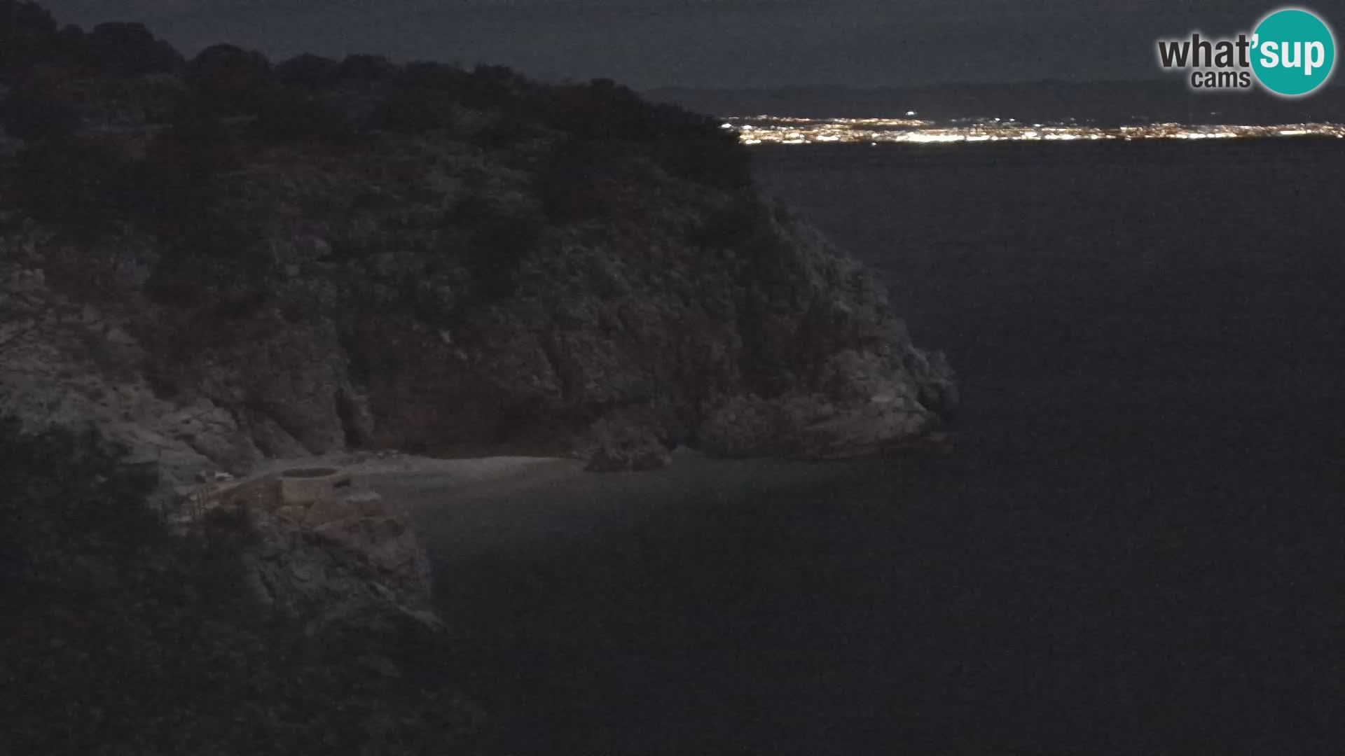 Spletna kamera Brseč plaža – Mošćenička Draga – Hrvaška