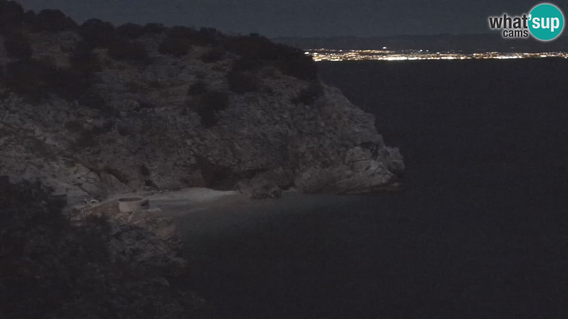 Spletna kamera Brseč plaža – Mošćenička Draga – Hrvaška