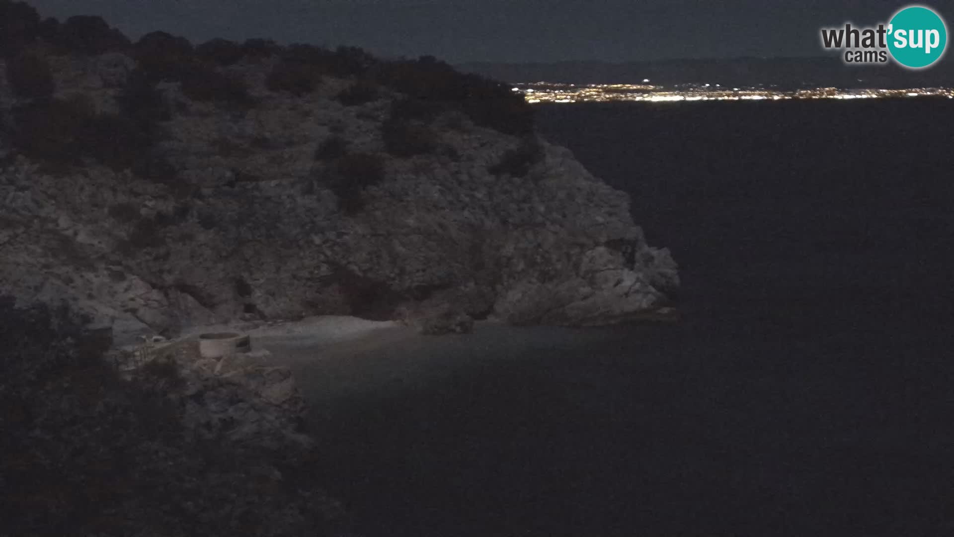 Cámara web de la playa de Brseč en Mošćenička Draga, Croacia