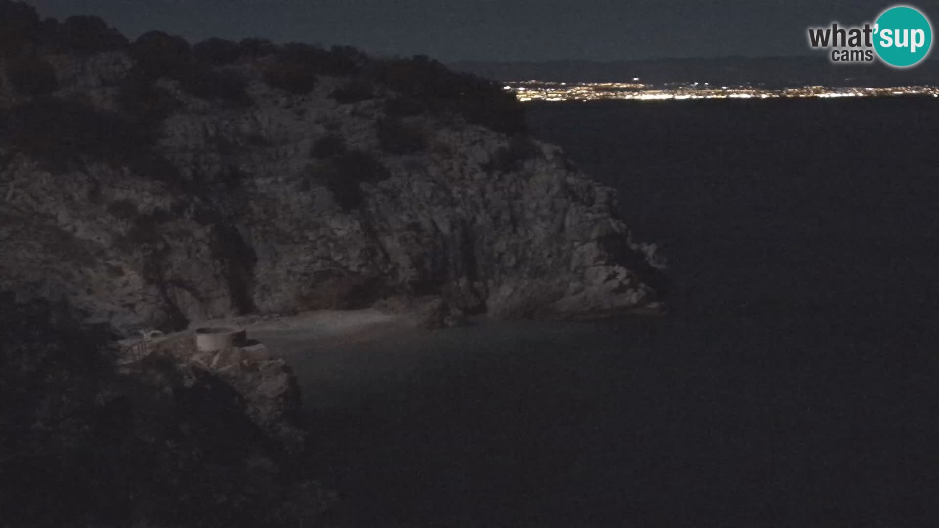 Webcam Bersezio spiaggia – Draga di Moschiena – Croazia