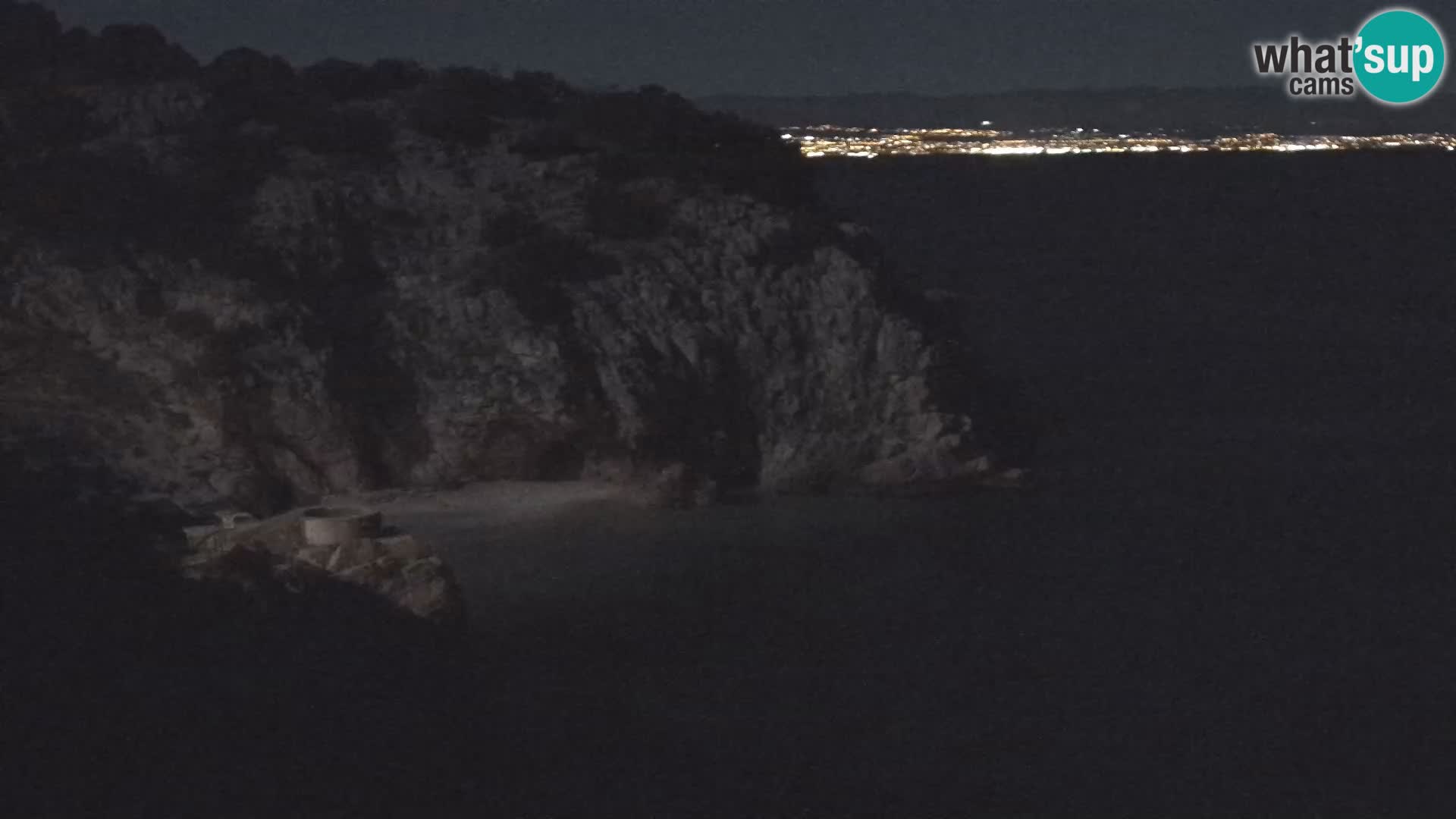 Spletna kamera Brseč plaža – Mošćenička Draga – Hrvaška