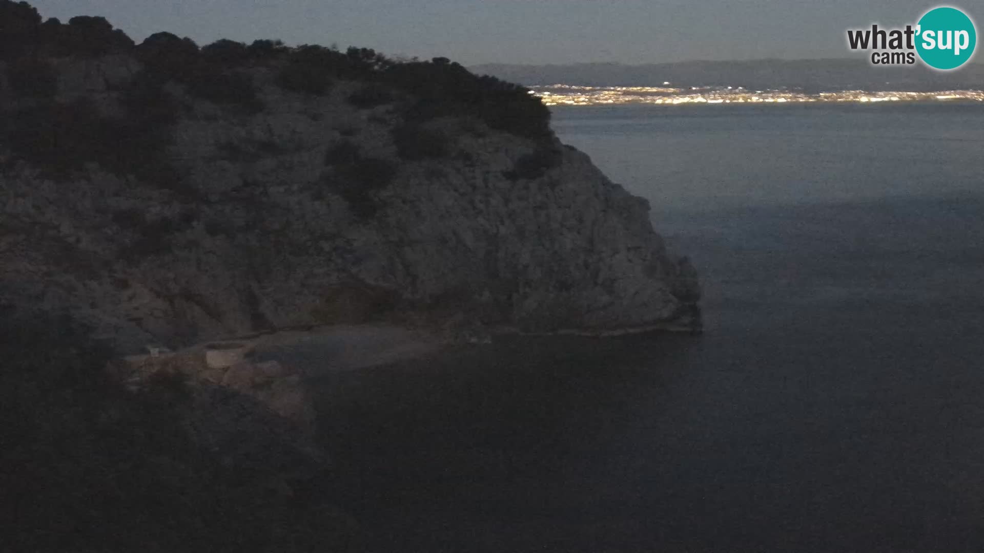 Cámara web de la playa de Brseč en Mošćenička Draga, Croacia