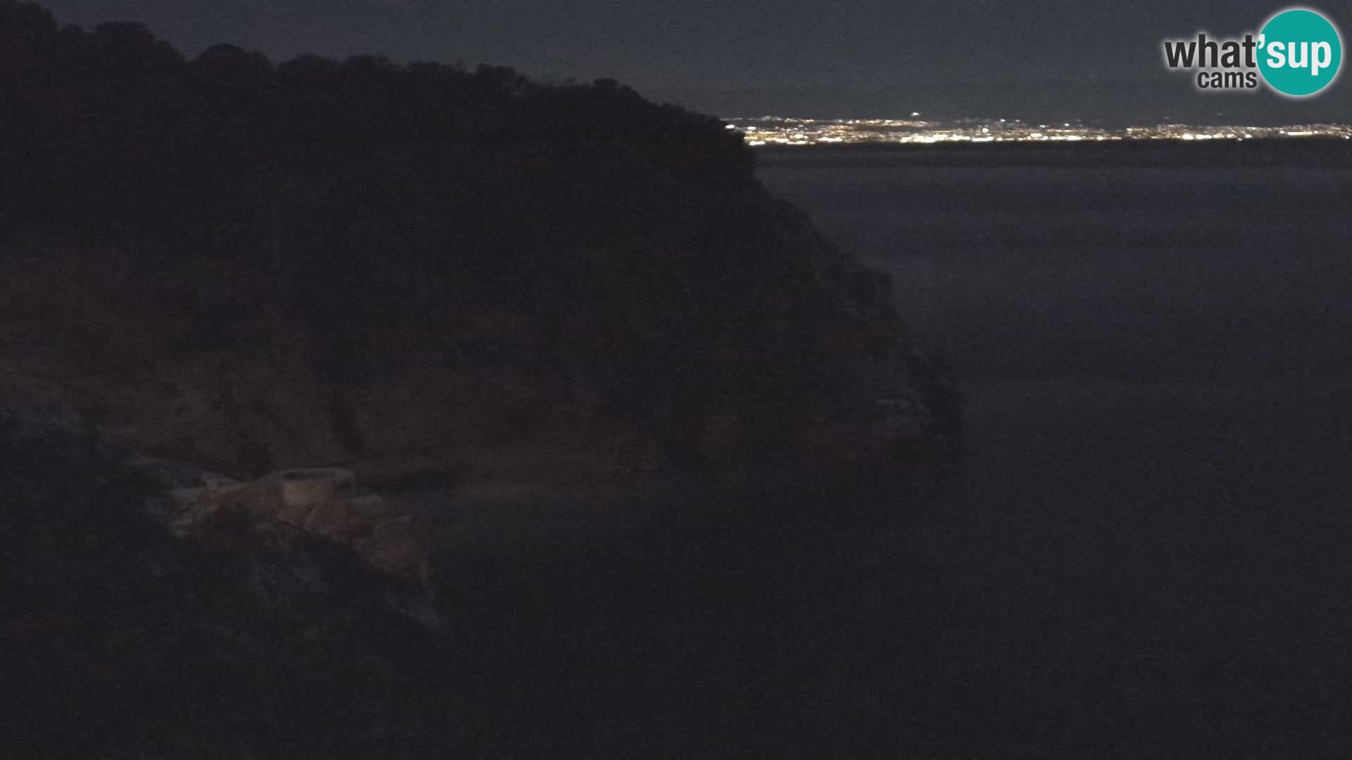 Webcam plage Brseč à Mošćenička Draga, Croatie