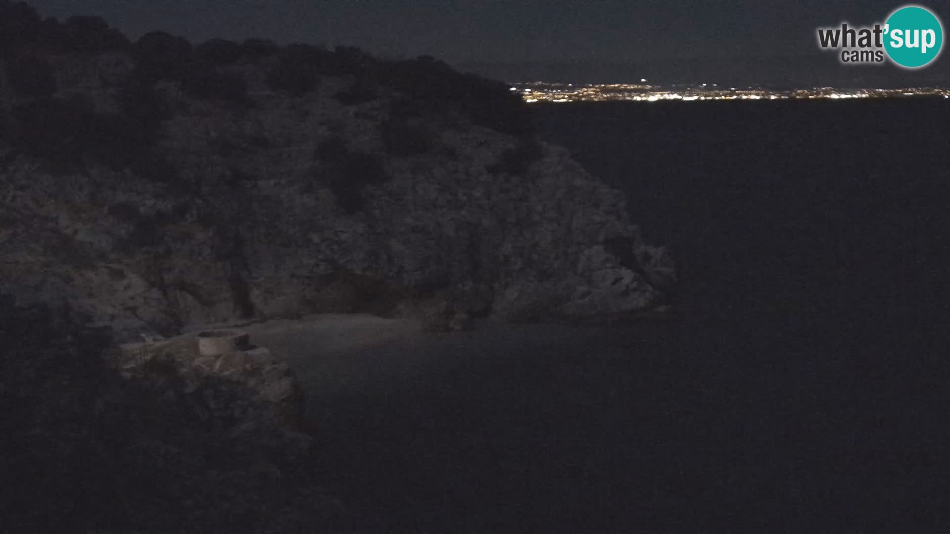 Cámara web de la playa de Brseč en Mošćenička Draga, Croacia