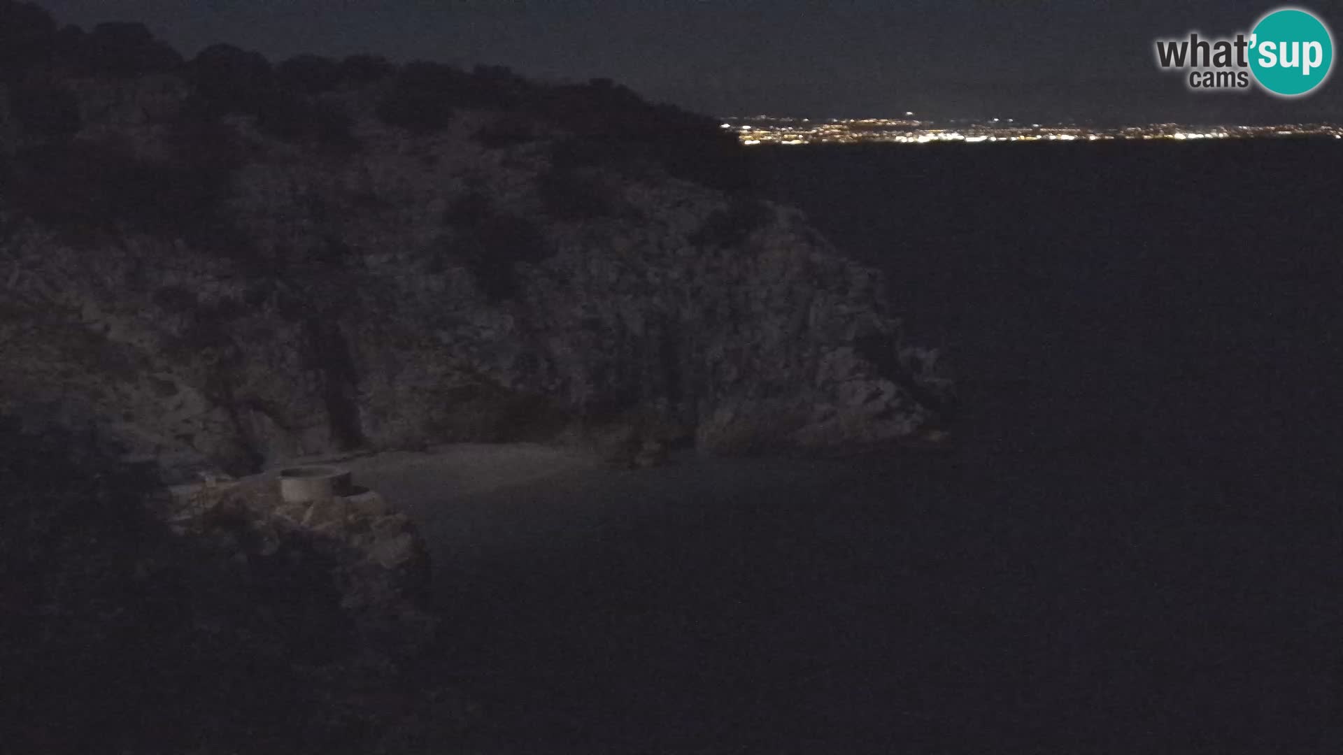 Spletna kamera Brseč plaža – Mošćenička Draga – Hrvaška