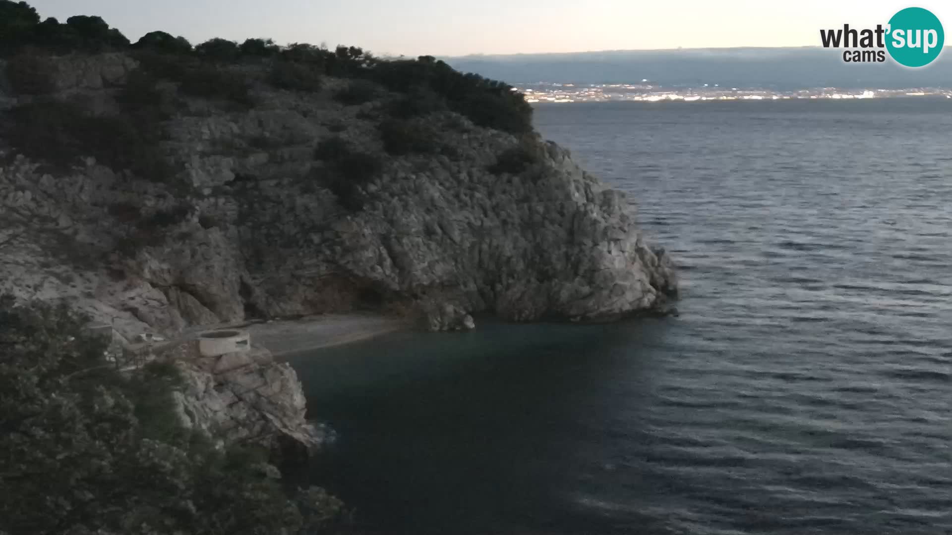 Web kamera plaže Brseč – Mošćenička Draga – Hrvatska