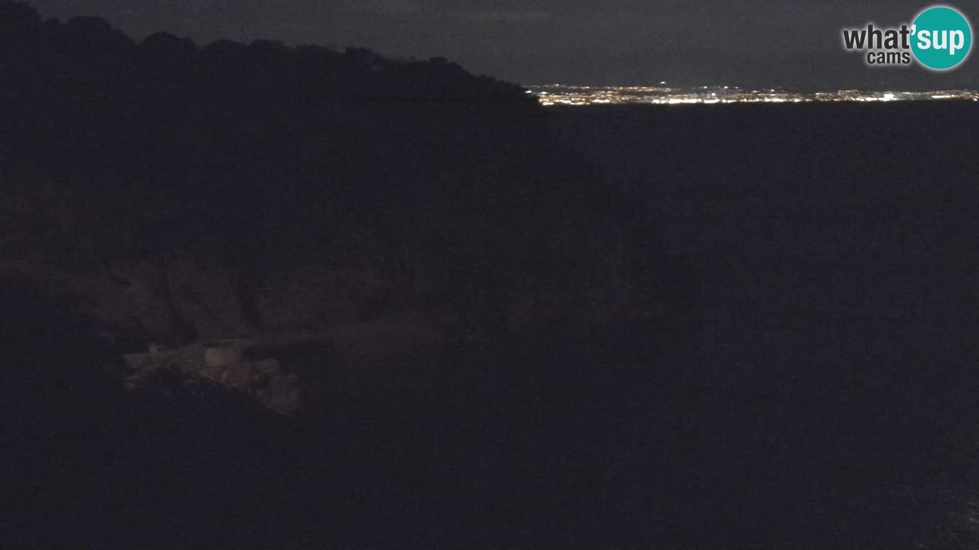 Cámara web de la playa de Brseč en Mošćenička Draga, Croacia