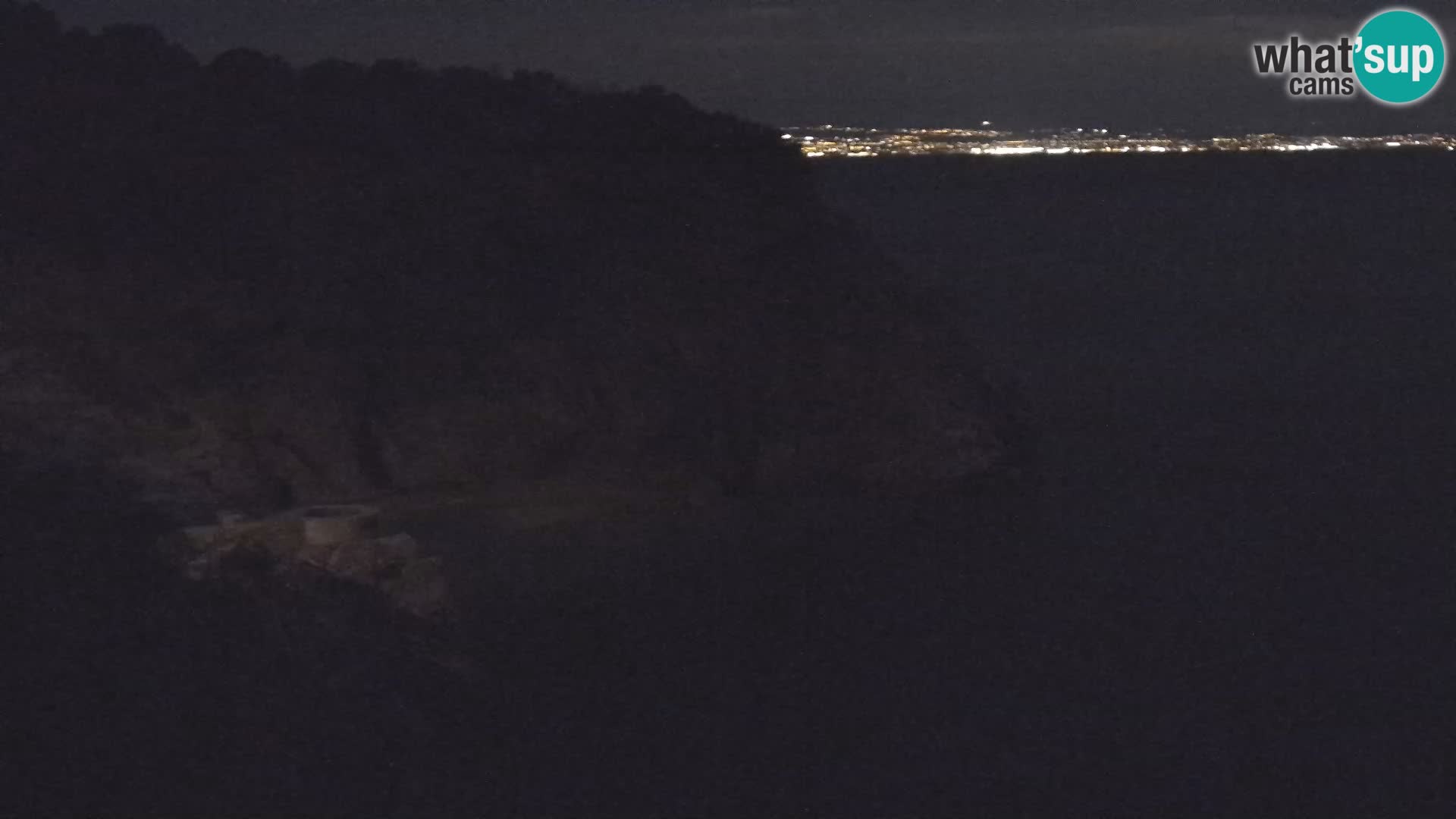 Spletna kamera Brseč plaža – Mošćenička Draga – Hrvaška