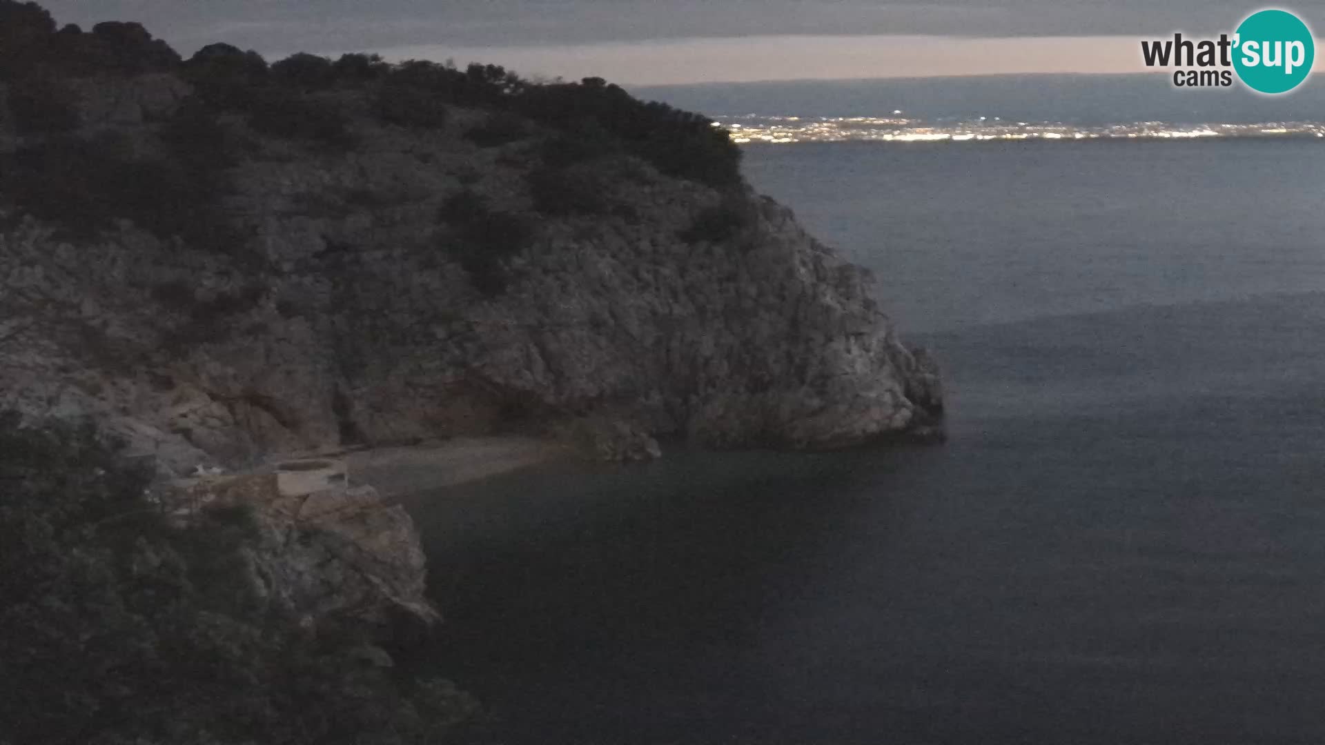 Webcam Brseč beach – Mošćenička Draga – Croatia