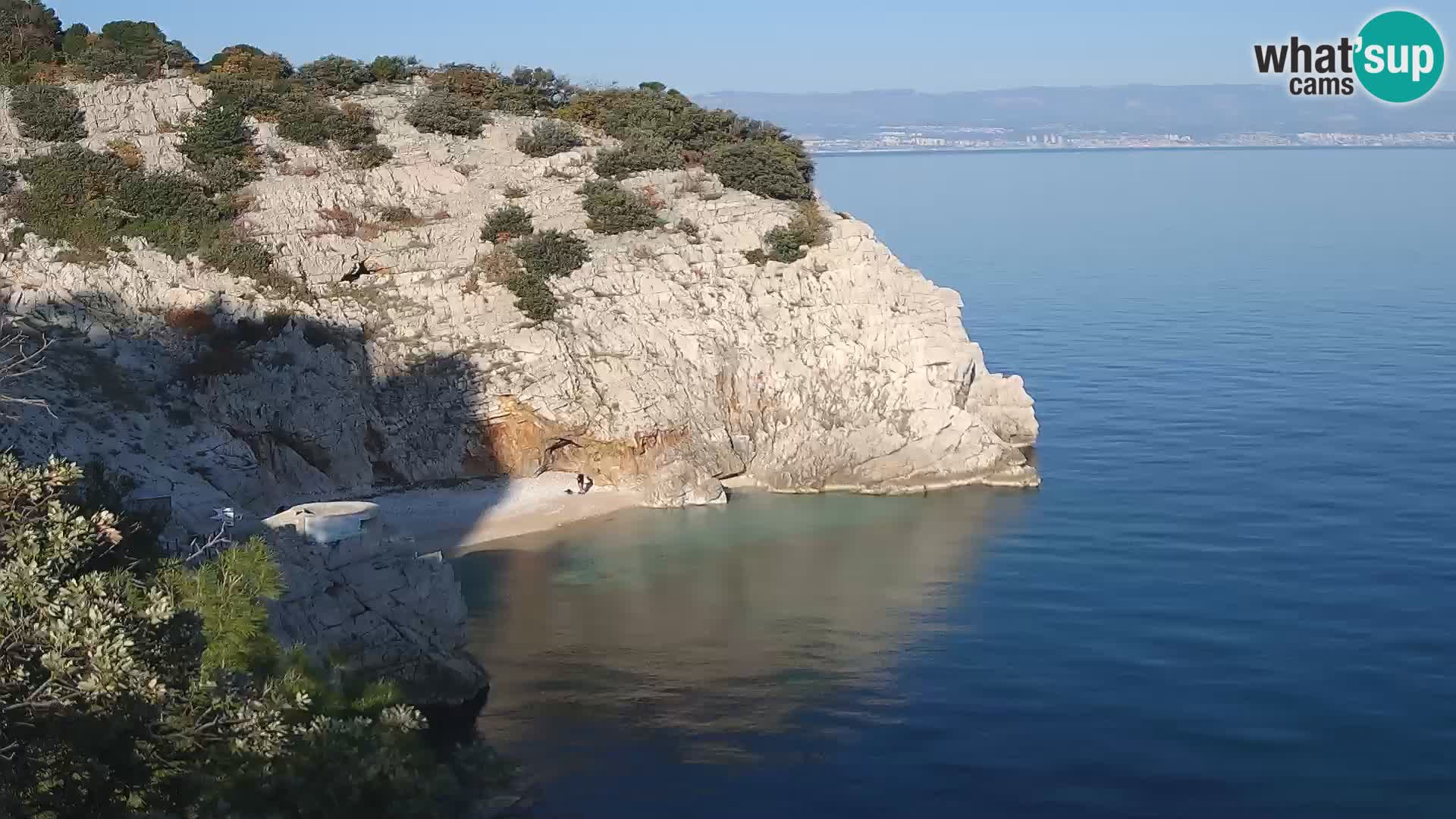 Webcam Brseč Strand – Mošćenička Draga – Kroatien