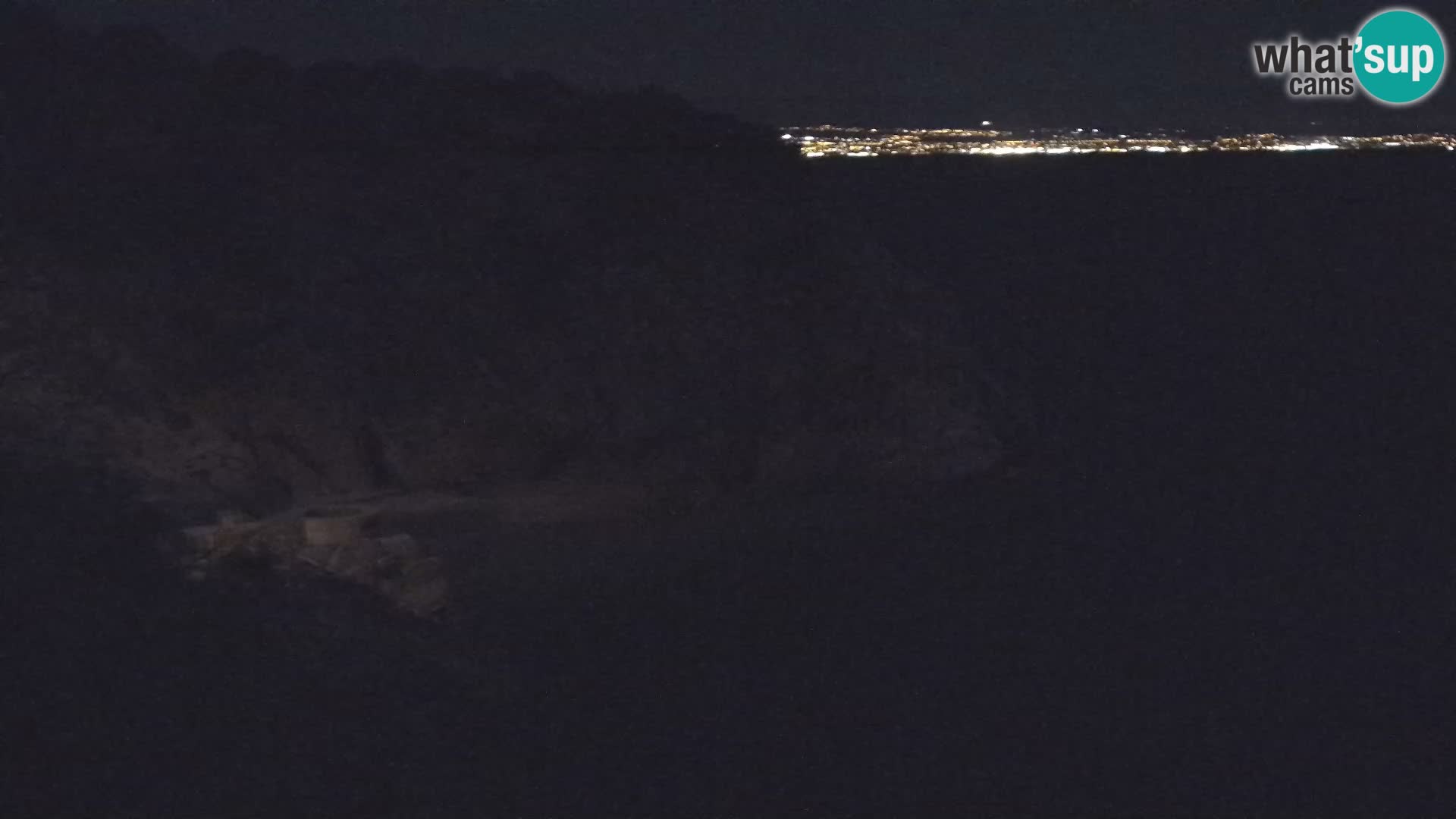 Webcam plage Brseč à Mošćenička Draga, Croatie