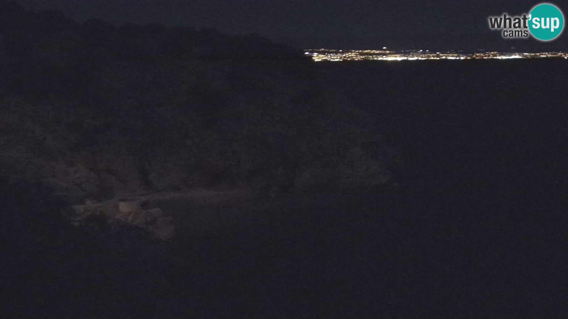 Webcam Bersezio spiaggia – Draga di Moschiena – Croazia