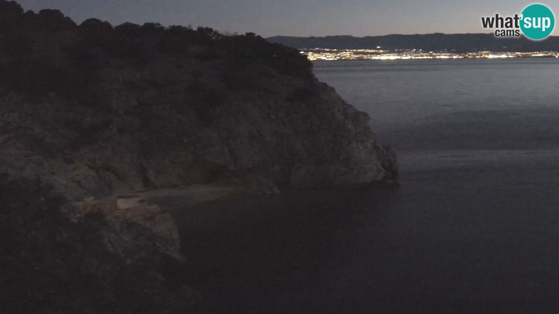 Webcam Brseč beach – Mošćenička Draga – Croatia