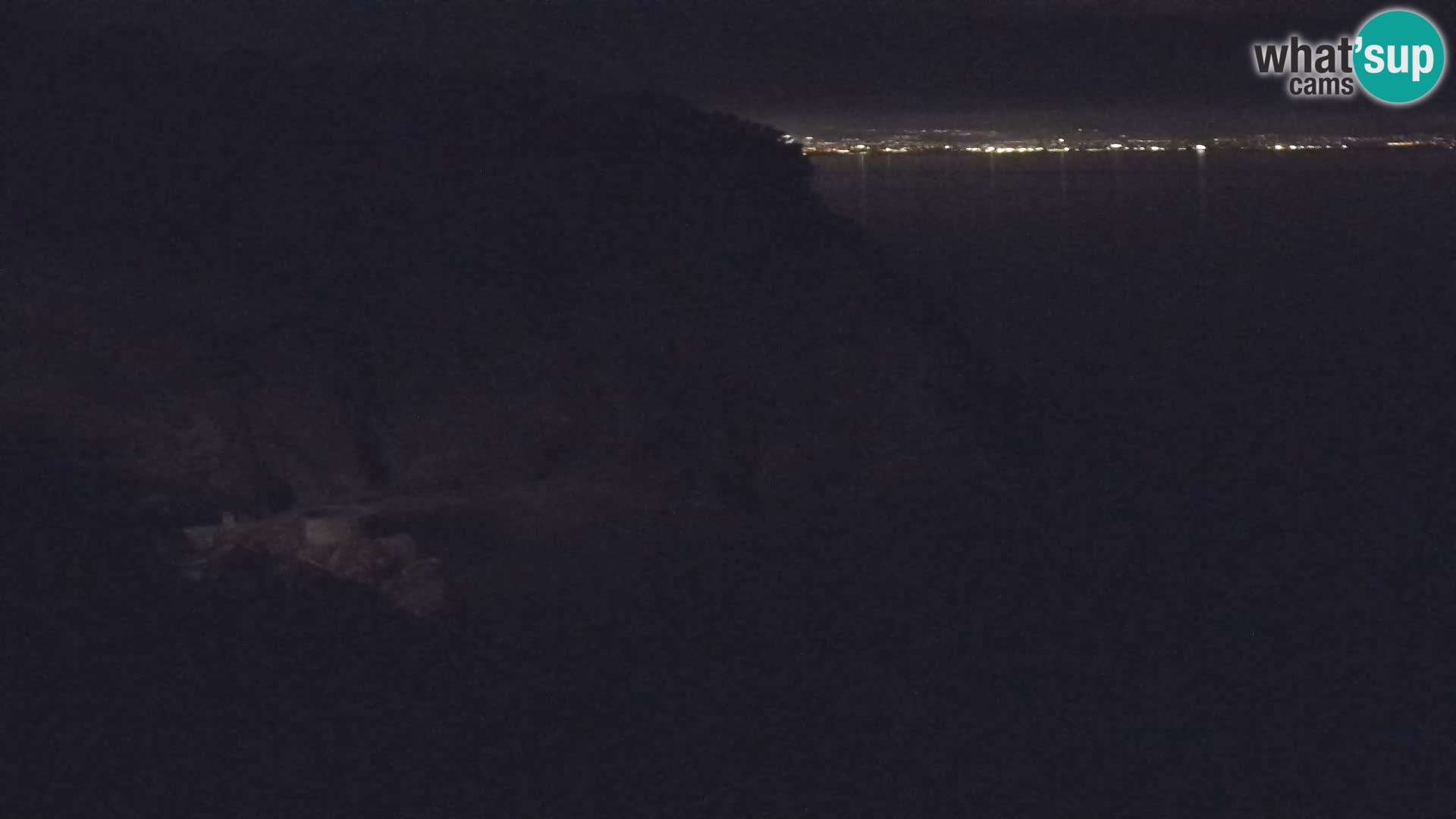 Webcam plage Brseč à Mošćenička Draga, Croatie