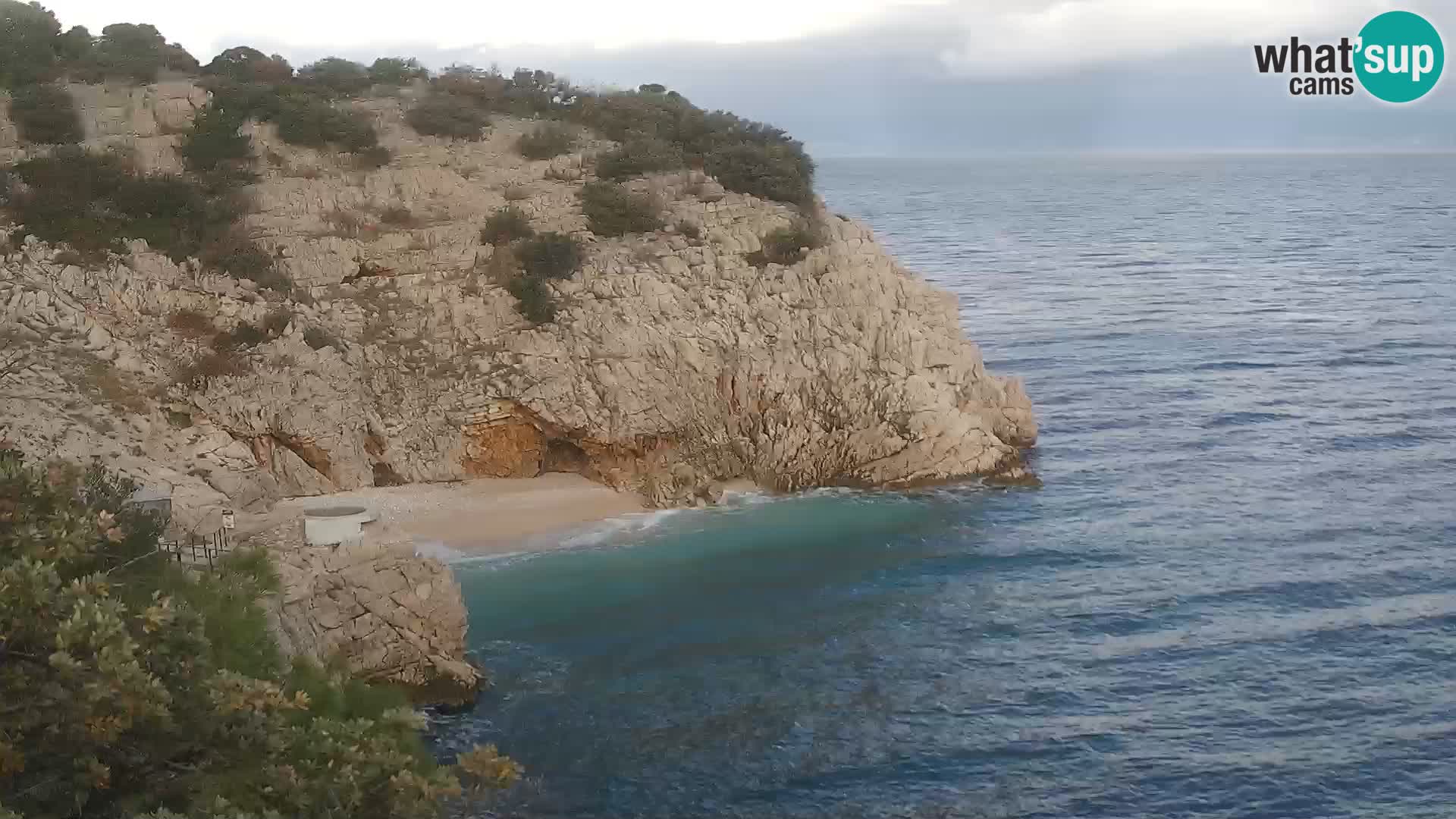 Webcam Brseč Strand – Mošćenička Draga – Kroatien