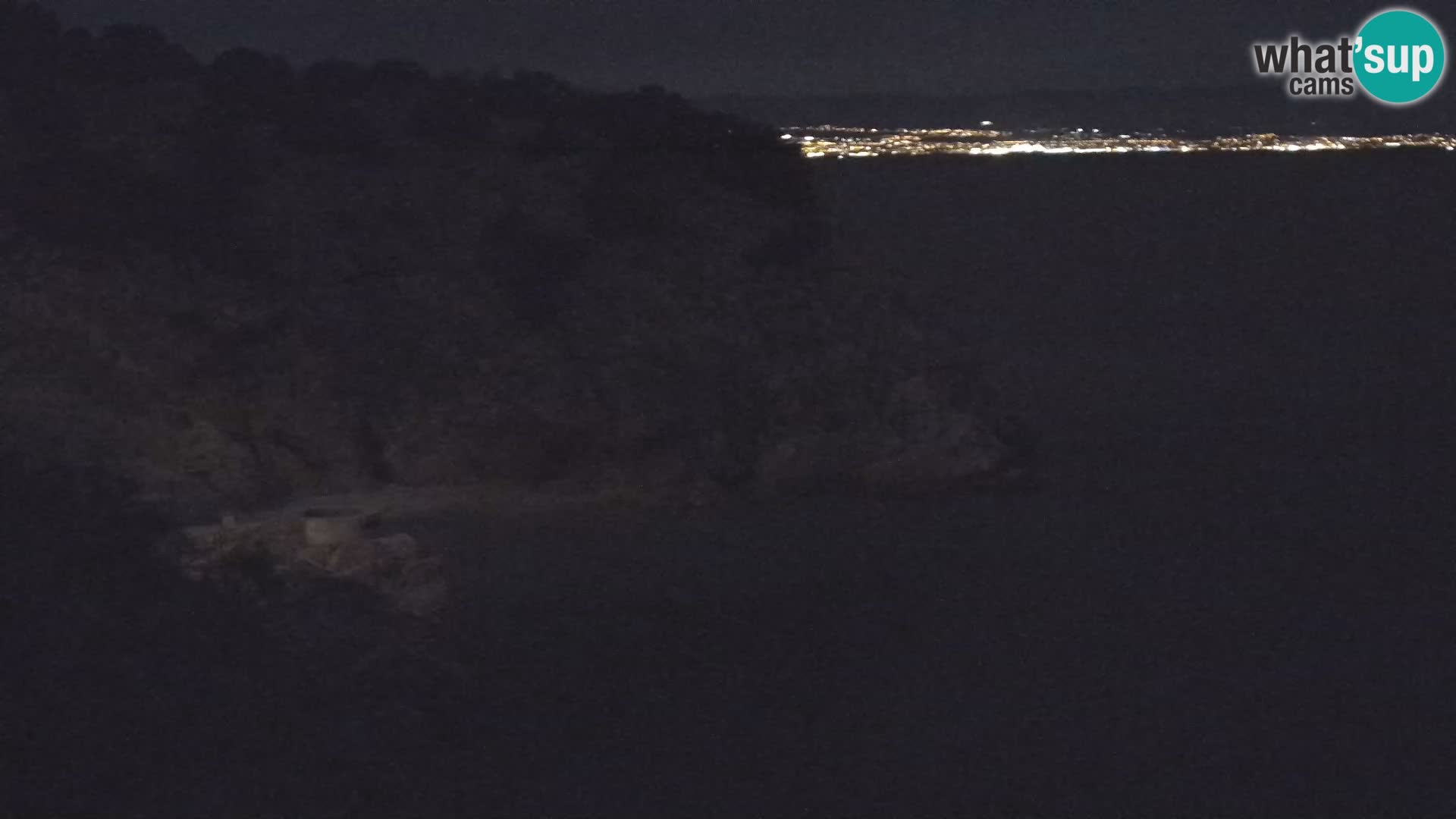 Webcam plage Brseč à Mošćenička Draga, Croatie