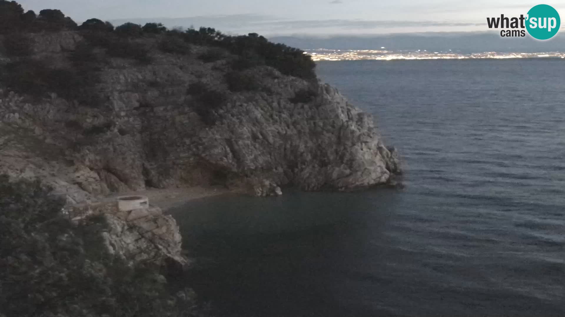 Web kamera plaže Brseč – Mošćenička Draga – Hrvatska