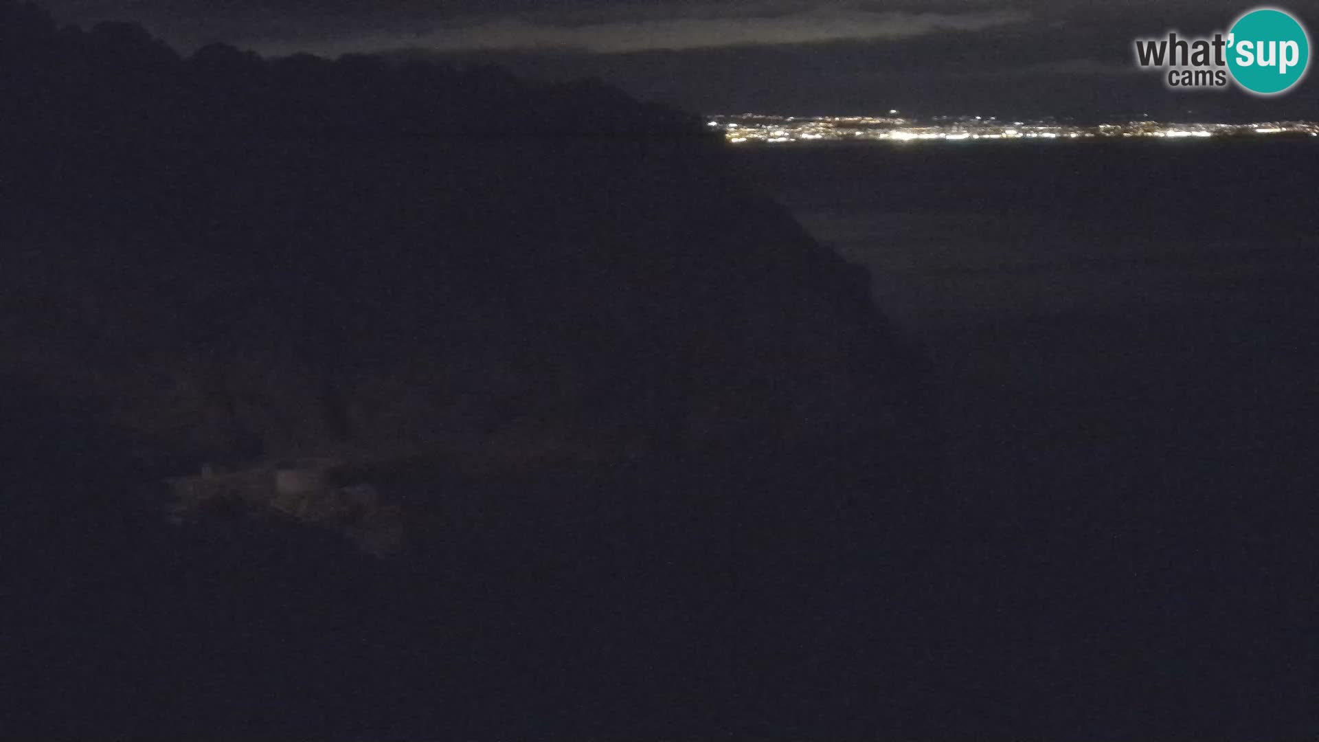 Webcam plage Brseč à Mošćenička Draga, Croatie