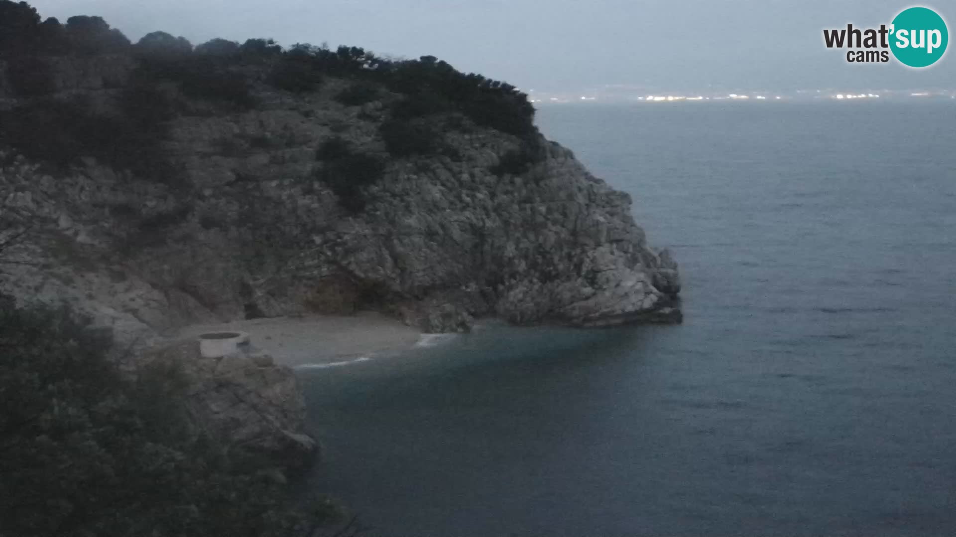 Webcam Brseč beach – Mošćenička Draga – Croatia