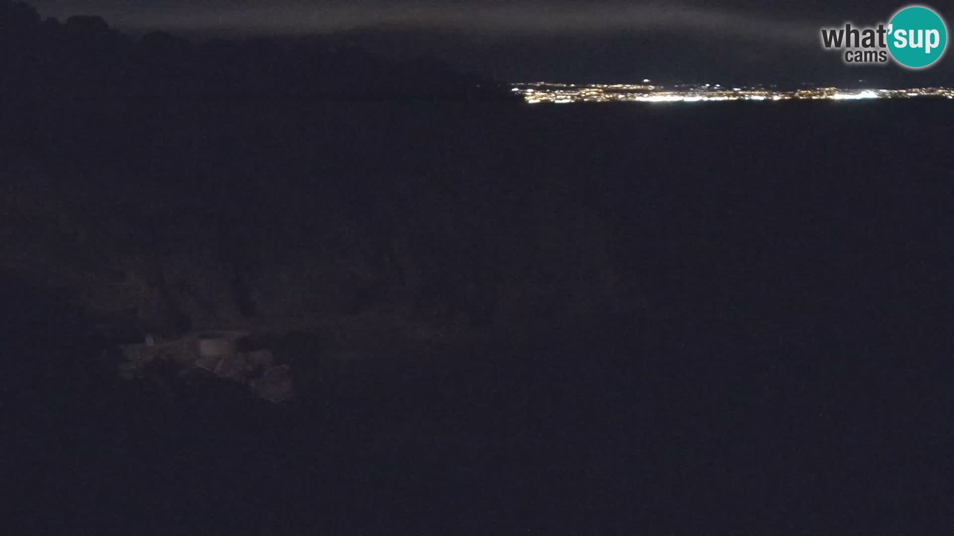 Webcam Bersezio spiaggia – Draga di Moschiena – Croazia