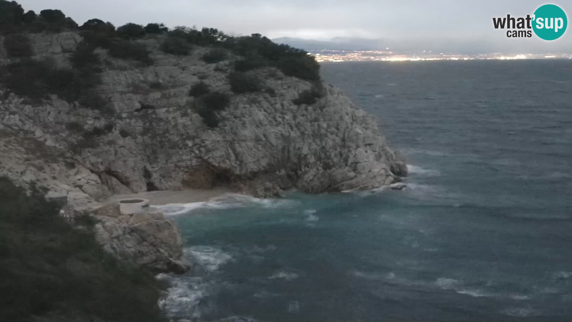 Web kamera plaže Brseč – Mošćenička Draga – Hrvatska