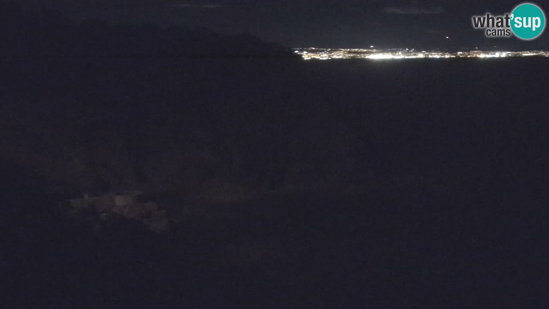 Spletna kamera Brseč plaža – Mošćenička Draga – Hrvaška